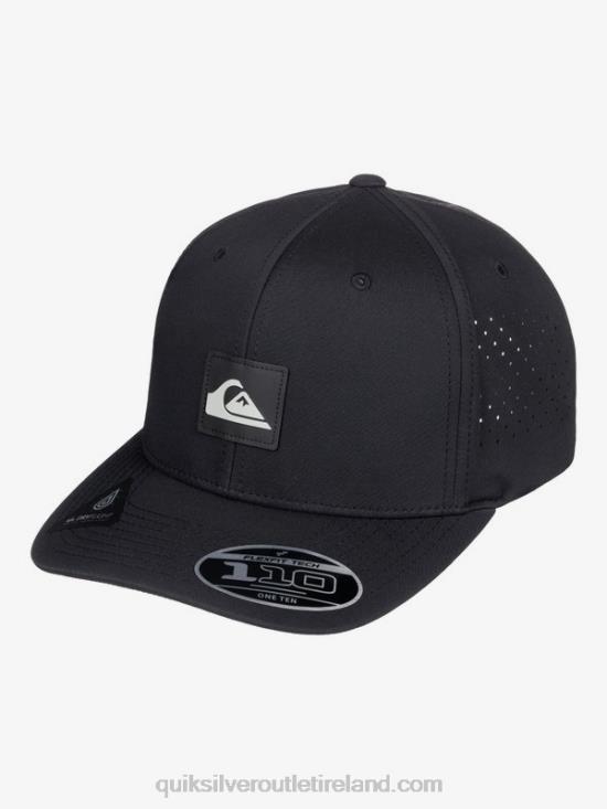 Men Quiksilver Adapted Flexfit Hat N02TD806 black