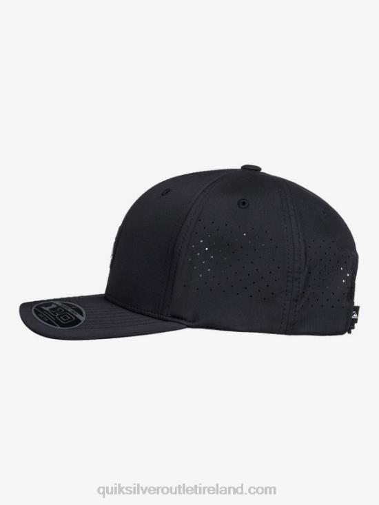 Men Quiksilver Adapted Flexfit Hat N02TD806 black