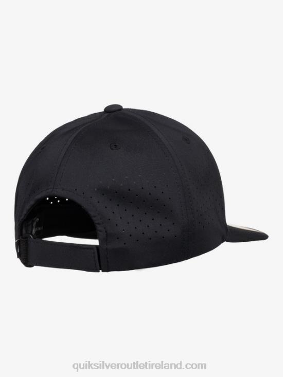 Men Quiksilver Adapted Flexfit Hat N02TD806 black