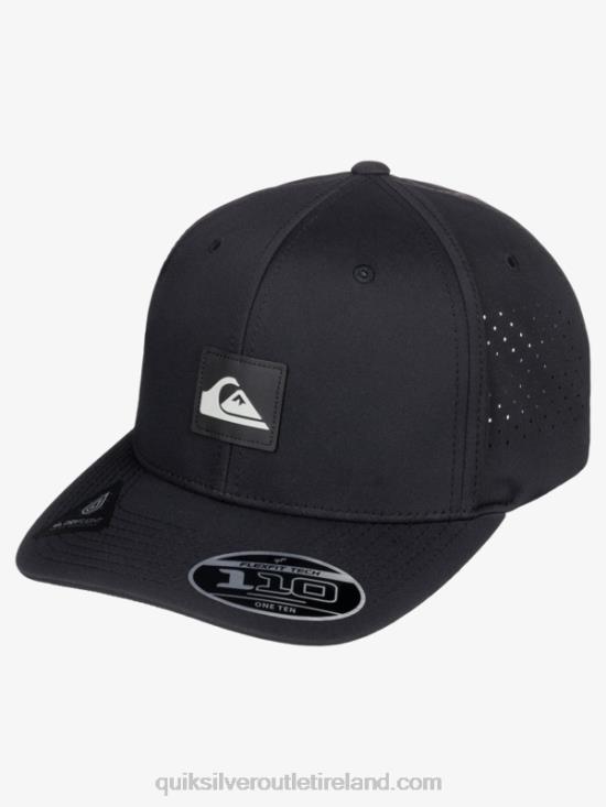 Men Quiksilver Adapted Flexfit Hat N02TD806 black