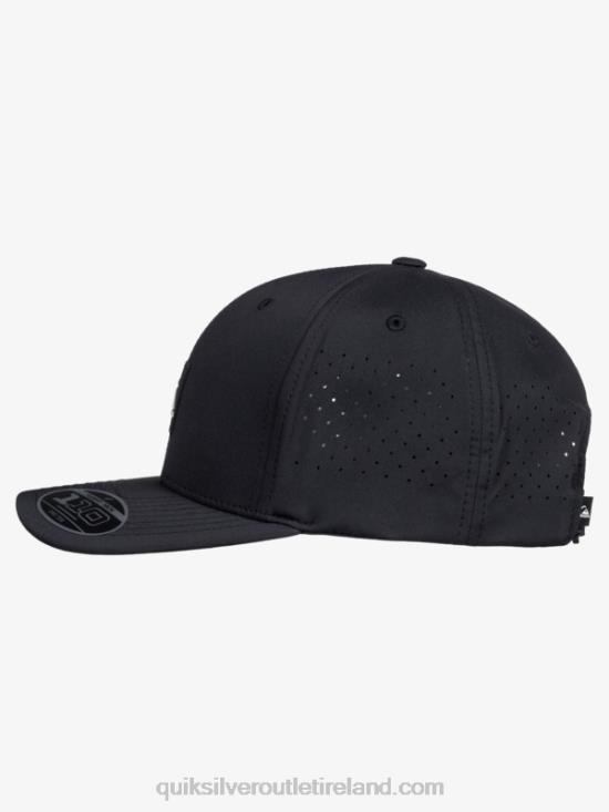 Men Quiksilver Adapted Flexfit Hat N02TD806 black