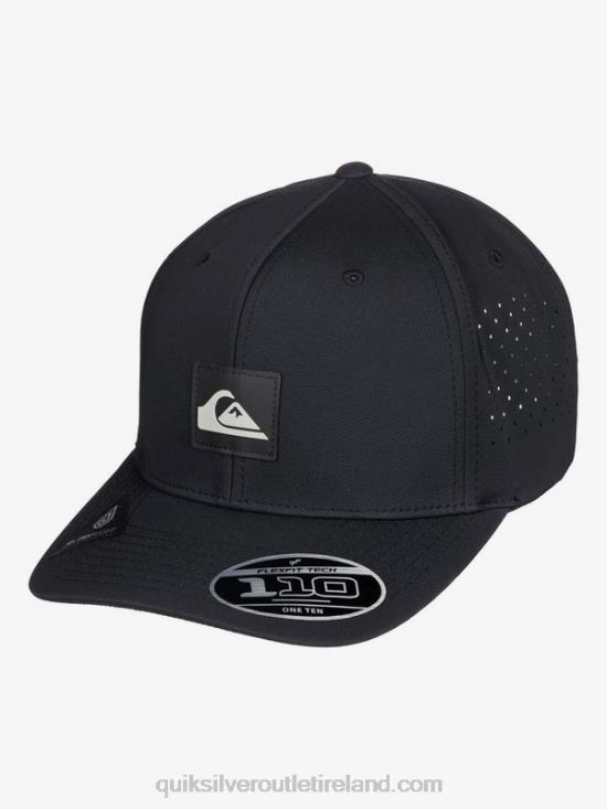 Men Quiksilver Adapted Flexfit Hat N02TD806 black