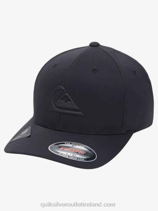 Men Quiksilver Amped Up Flexifit Hat N02TD943 true black