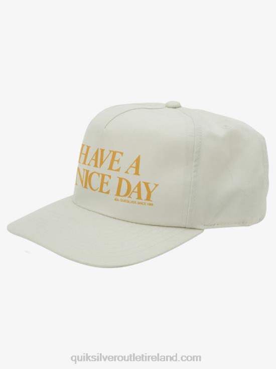 Men Quiksilver Branded Snapback Hat N02TD1093 birch