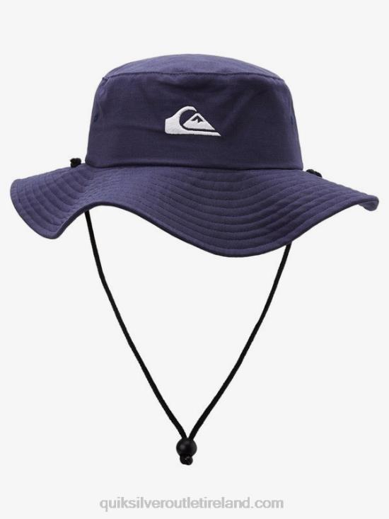 Men Quiksilver Bushmaster Safari Boonie Hat N02TD122 insignia blue