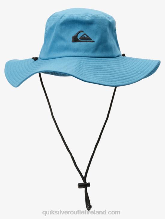 Men Quiksilver Bushmaster Safari Boonie Hat N02TD124 moroccan blue