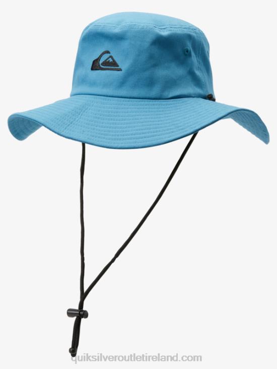 Men Quiksilver Bushmaster Safari Boonie Hat N02TD124 moroccan blue