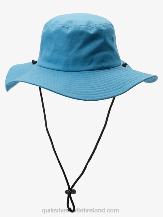 Men Quiksilver Bushmaster Safari Boonie Hat N02TD124 moroccan blue