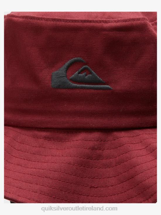 Men Quiksilver Bushmaster Safari Boonie Hat N02TD125 marsala