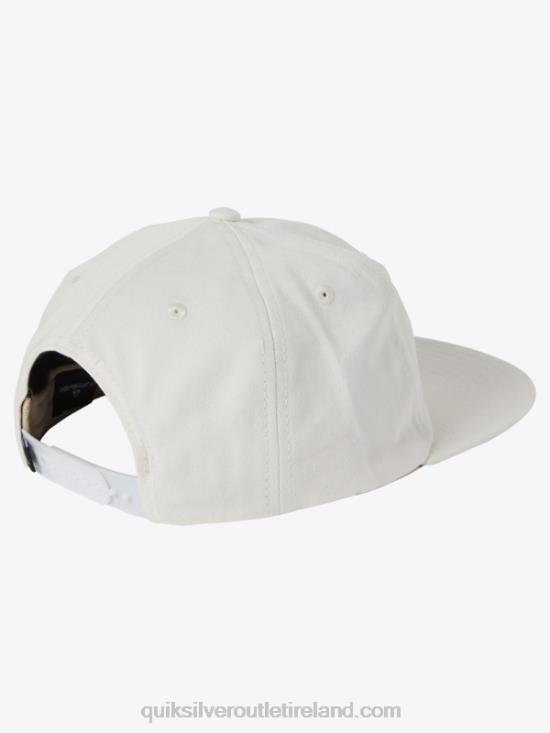 Men Quiksilver Fortune Snapback Hat N02TD549 white