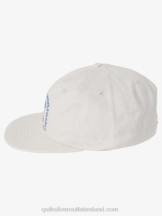 Men Quiksilver Fortune Snapback Hat N02TD549 white