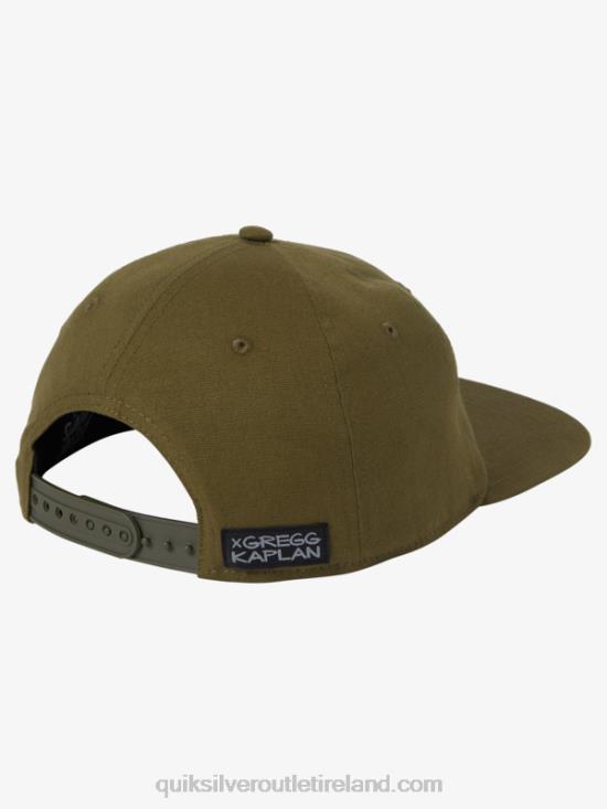 Men Quiksilver Gregg Kaplan Baseball Hat N02TD1251 thyme
