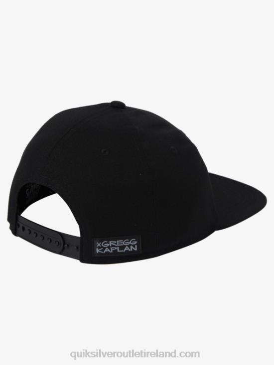 Men Quiksilver Gregg Kaplan Baseball Hat N02TD1252 black