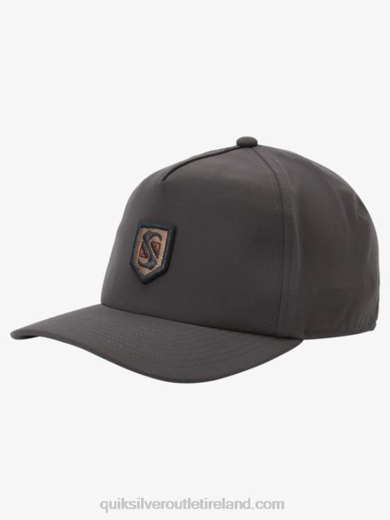 Men Quiksilver Honorable Baseball Hat N02TD658 tarmac