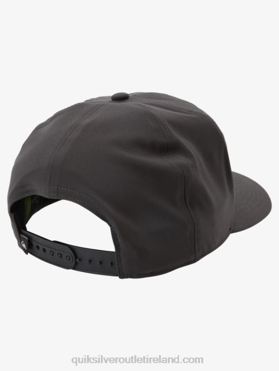 Men Quiksilver Honorable Baseball Hat N02TD658 tarmac