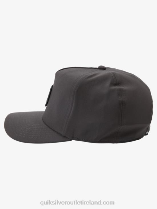 Men Quiksilver Honorable Baseball Hat N02TD658 tarmac
