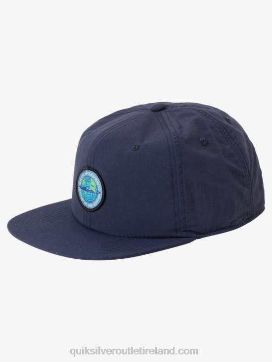 Men Quiksilver Hydro Smart Snapback Hat N02TD1701 navy blazer