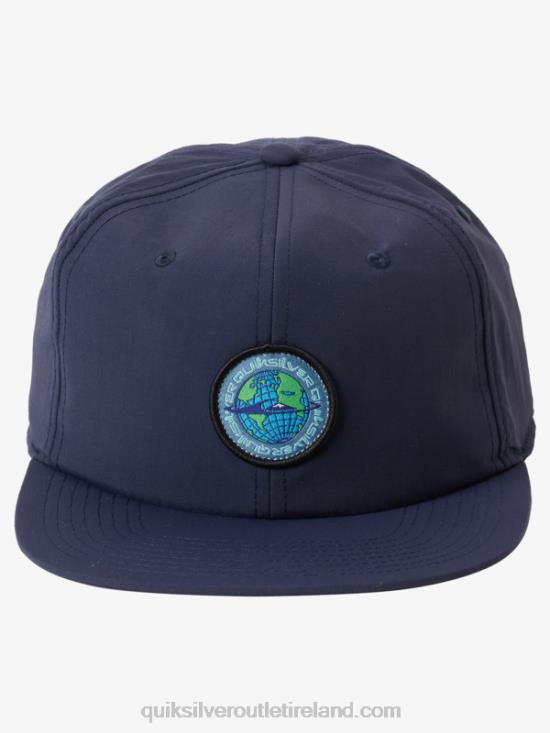 Men Quiksilver Hydro Smart Snapback Hat N02TD1701 navy blazer