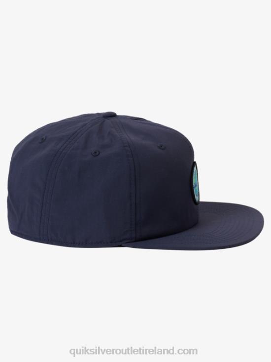 Men Quiksilver Hydro Smart Snapback Hat N02TD1701 navy blazer