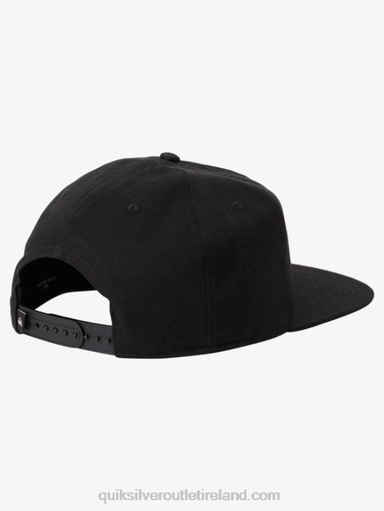 Men Quiksilver Mean Doggin Snapback Hat N02TD1695 black