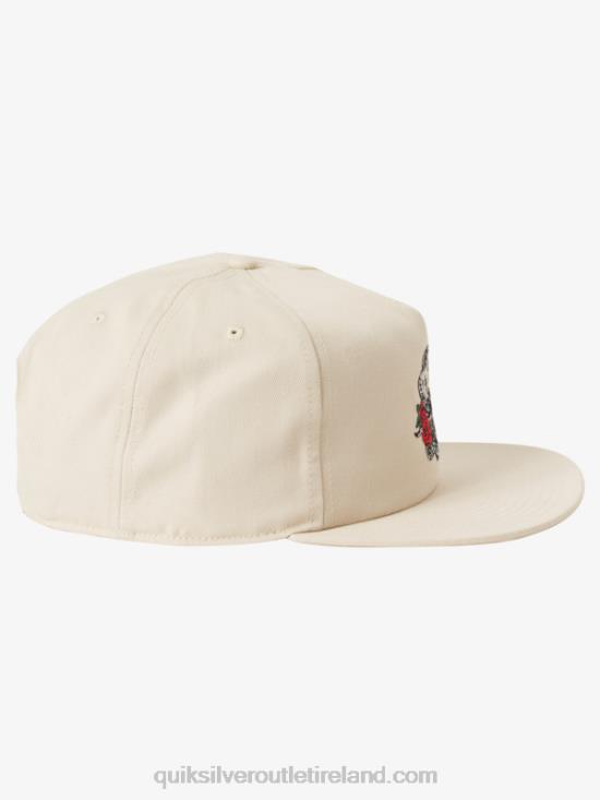 Men Quiksilver Mean Doggin Snapback Hat N02TD1696 birch