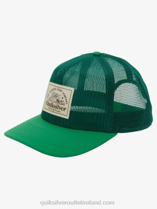 Men Quiksilver Meshed Up Trucker Hat N02TD1074 foliage