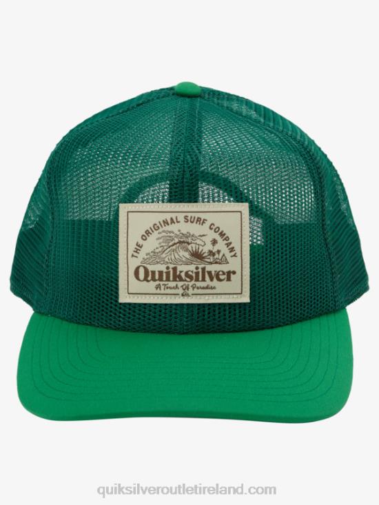 Men Quiksilver Meshed Up Trucker Hat N02TD1074 foliage