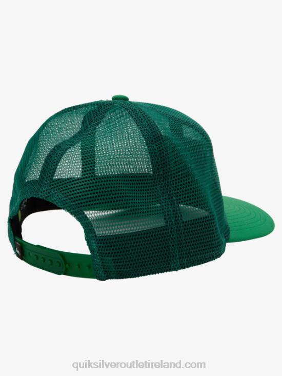 Men Quiksilver Meshed Up Trucker Hat N02TD1074 foliage