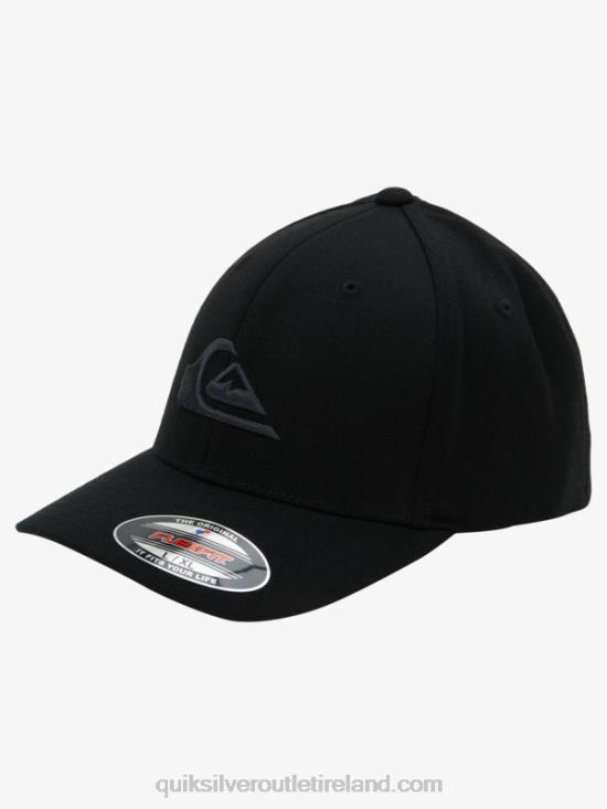 Men Quiksilver Mountain And Wave Flexfit Hat N02TD1434 black