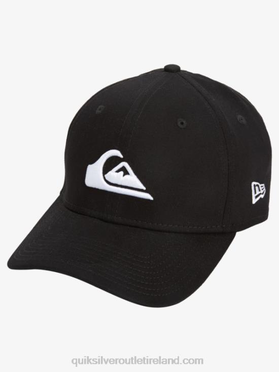 Men Quiksilver Mountain & Wave Stretch Fit Cap N02TD1679 black/white