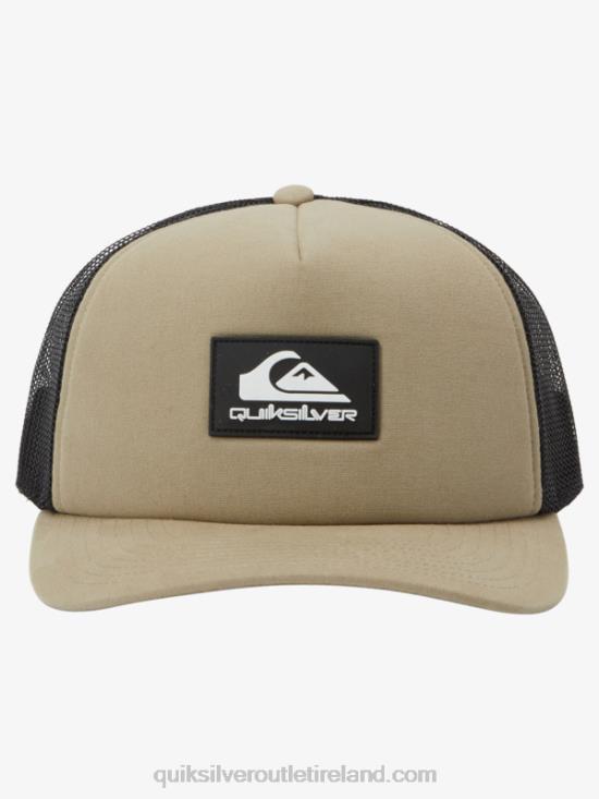 Men Quiksilver Omnipotent Snapback Hat N02TD488 olive gray