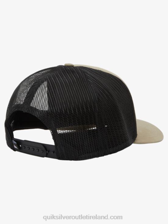 Men Quiksilver Omnipotent Snapback Hat N02TD488 olive gray