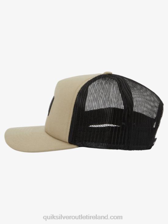 Men Quiksilver Omnipotent Snapback Hat N02TD488 olive gray