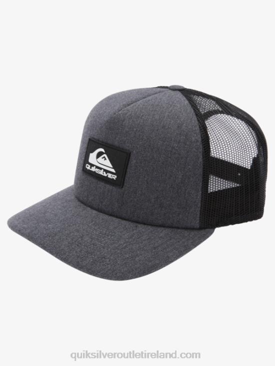 Men Quiksilver Omnipotent Snapback Hat N02TD489 charcoal heather