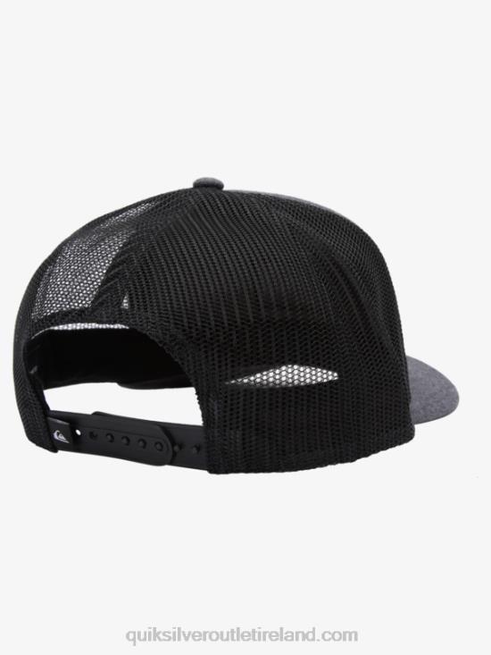 Men Quiksilver Omnipotent Snapback Hat N02TD489 charcoal heather