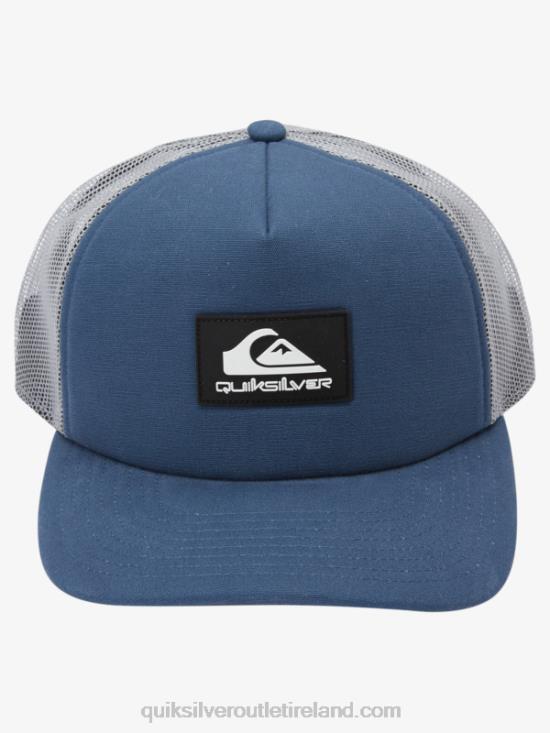 Men Quiksilver Omnipotent Snapback Hat N02TD490 dark slate