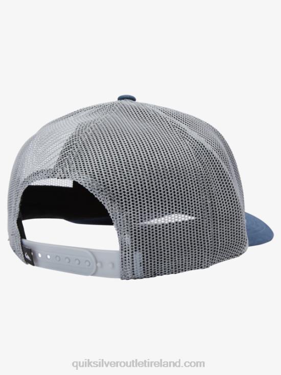 Men Quiksilver Omnipotent Snapback Hat N02TD490 dark slate