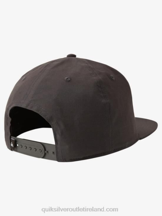 Men Quiksilver Patch Mate Snapback Hat N02TD1693 tarmac
