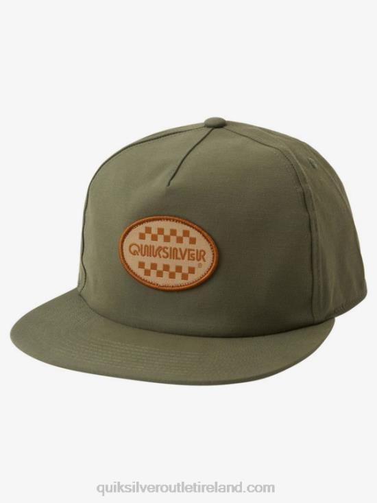 Men Quiksilver Patch Mate Snapback Hat N02TD1694 thyme