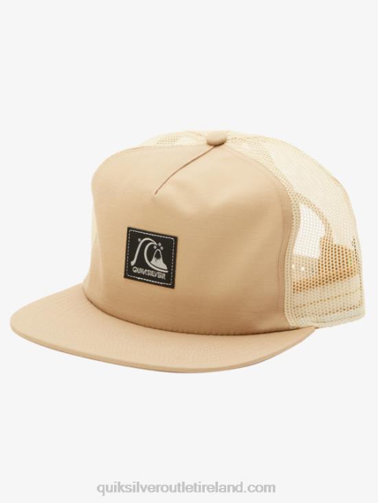 Men Quiksilver Plaid Out Snapback Hat N02TD756 olive gray