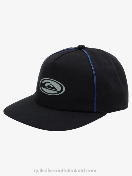 Men Quiksilver Screener Snapback Hat N02TD1200 black
