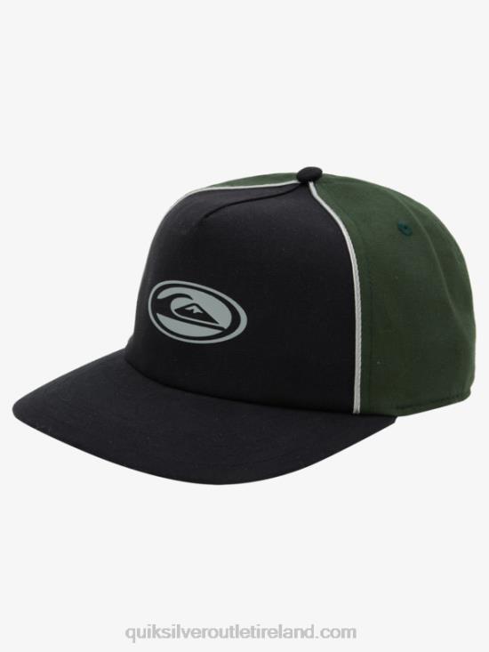Men Quiksilver Screener Snapback Hat N02TD1201 foliage