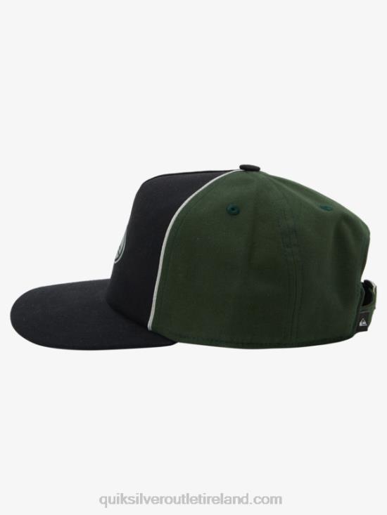 Men Quiksilver Screener Snapback Hat N02TD1201 foliage