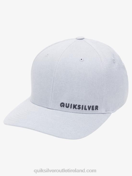 Men Quiksilver Sidestay Flexfit Hat N02TD1653 heather grey