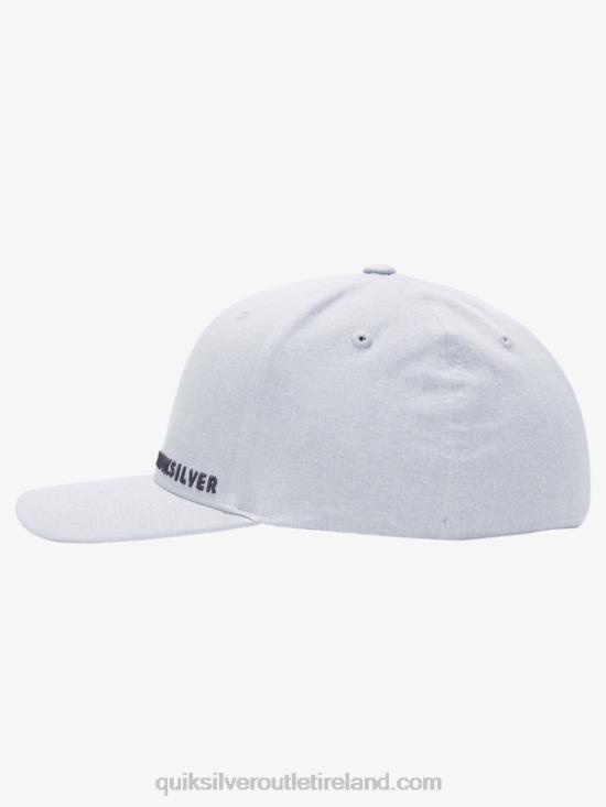 Men Quiksilver Sidestay Flexfit Hat N02TD1653 heather grey