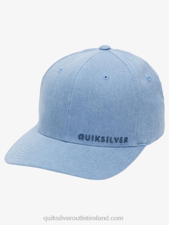 Men Quiksilver Sidestay Flexfit Hat N02TD1654 navy blazer