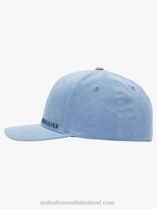 Men Quiksilver Sidestay Flexfit Hat N02TD1654 navy blazer