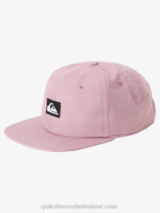 Men Quiksilver Silver Dollar Snapback Hat N02TD1666 dusky orchid heather