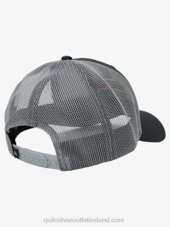 Men Quiksilver Stringer Trucker Hat N02TD1194 black