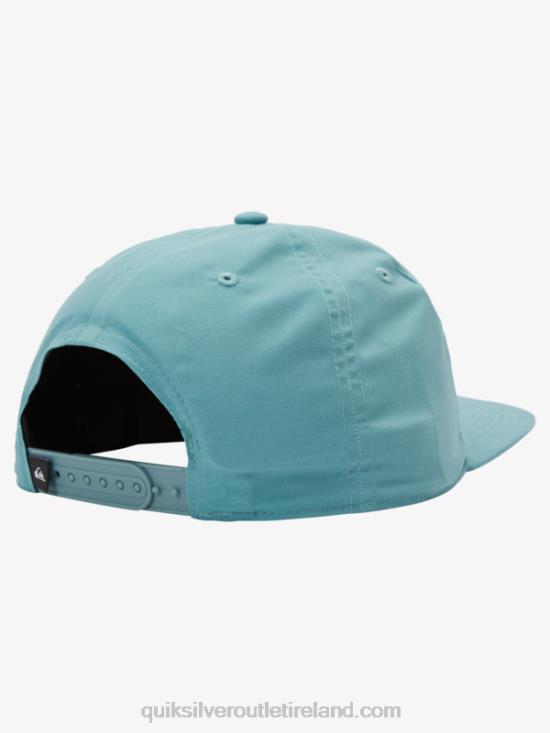 Men Quiksilver Surfwash Snapback Hat N02TD987 brittany blue